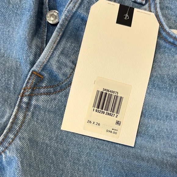 Levi's Premium Wedgie Straight Blue Jeans